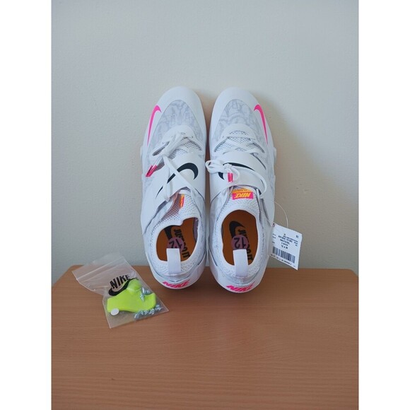 Nike Pole Vault Elite Spikes Mens White Track & Field Shoes AA1204-101 Size 12 main image 7